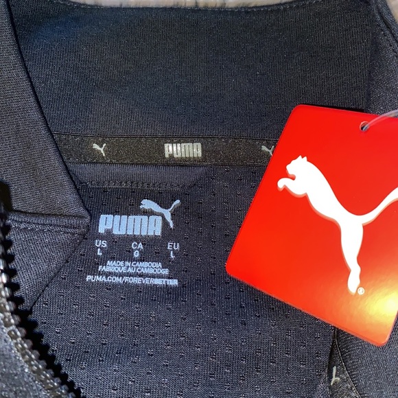 Men’s Puma Zip Up Hoodie New With Tags L/G - Picture 2 of 4